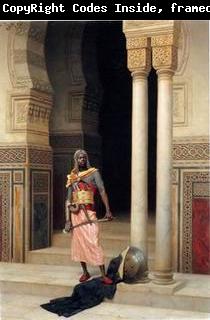 unknow artist Arab or Arabic people and life. Orientalism oil paintings 165